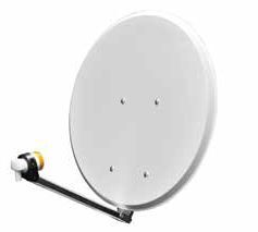 Satellite antenna 54 cm with folding LNB arm