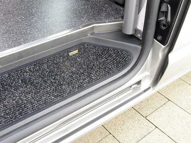 Įėjimo kilimėlis HEOSDurų kilimėlis Adatinis veltinis VW T5 / T6 3 vnt., sp. antracitas