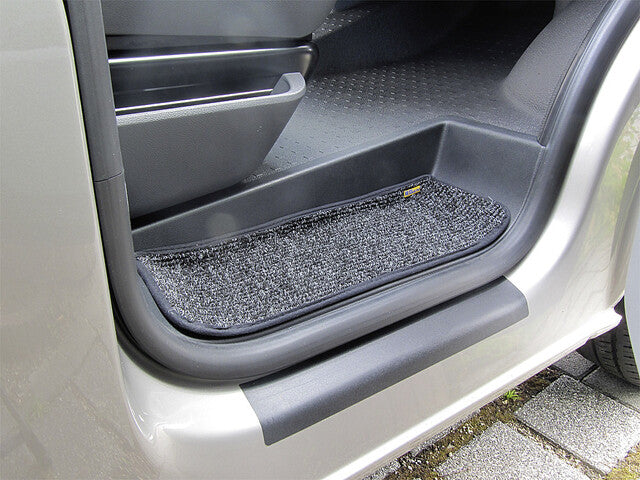 Entrance mat HEOSdoor mat Needle felt VW T5 / T6 3 pcs., col. anthracite
