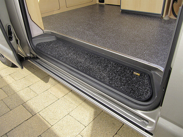 Entrance mat HEOSdoor mat Needle felt VW T5 / T6 3 pcs., col. anthracite
