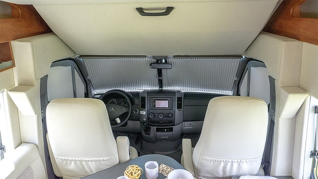 Blackout system REMIfront III Mercedes Sprinter with rain sensor from 2006-2017 Colour grey