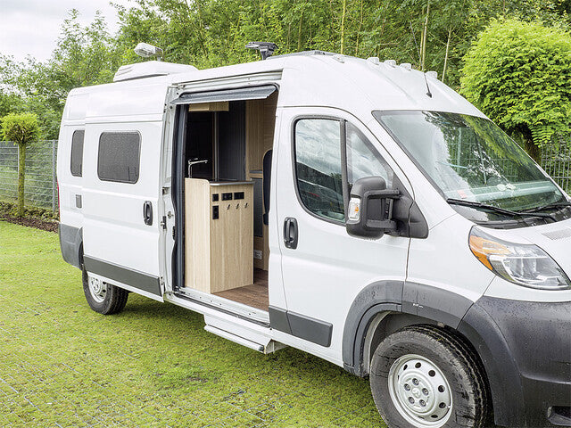 Remis rain deflector CAV retrofit kit for REMIcare Van Ducato