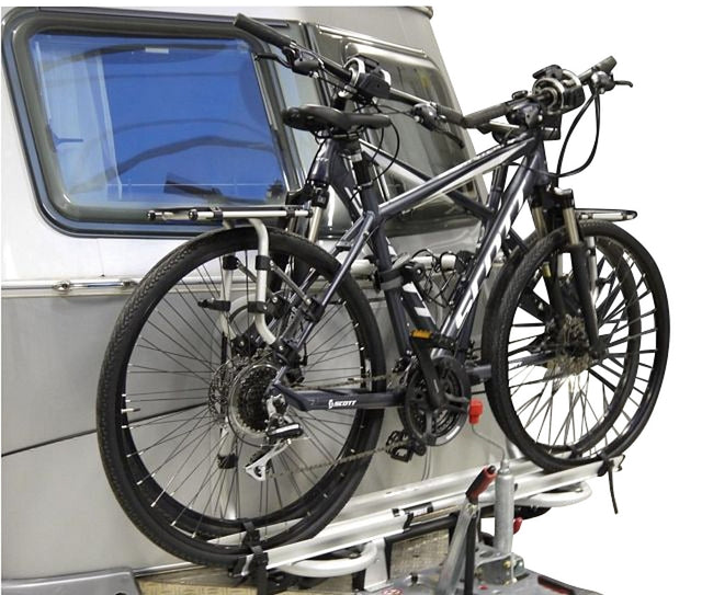 Thule bicycle rack for Eriba Touring from 2011 2 wheels without adapter set