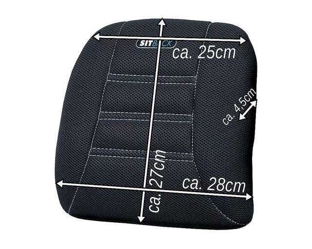 Sitback Neck neck cushion Colour black