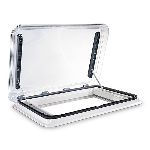 Skylight Dometic Heki 3 Crank, cutout size 96.0 x 65.5 cm w/o forced vent., without lighting