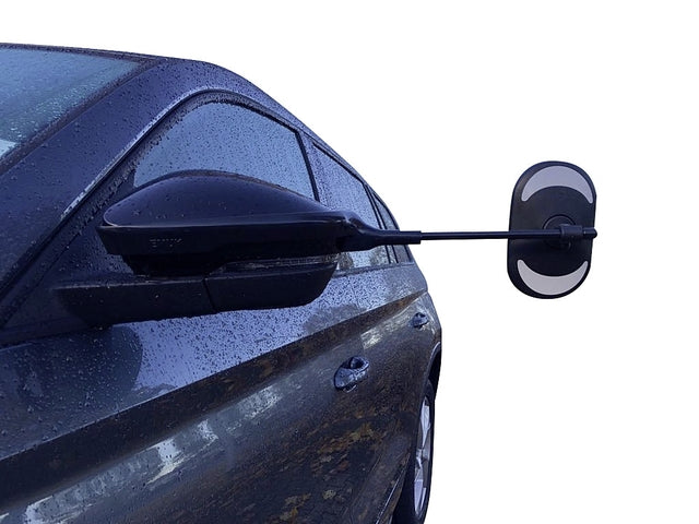 Caravan mirror Emuk for Skoda Karoq from 11/2017, Kodiaq from 03/2017 with cam. in housing _Area View_