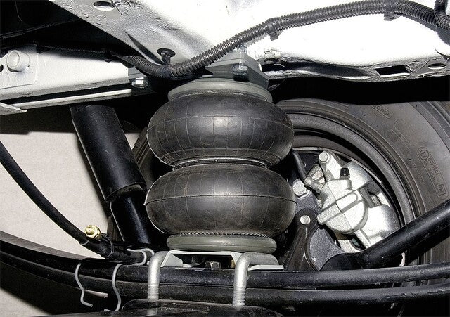 Add. suspension GOLDSCHMITT for rear axle MB Sprinter VS 30 m. camper chassis 2-circuit 8” with op. unit