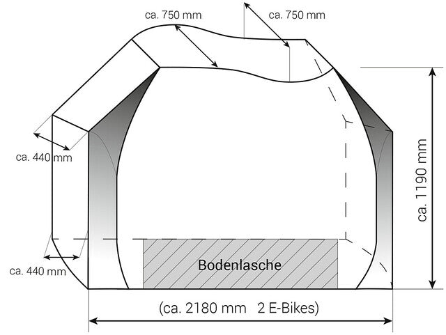 Bicycle protective cover HINDERMANN Professional