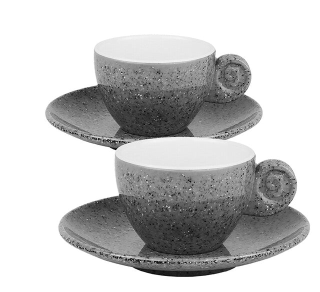 Espreso kavos rinkinys melamino gimex Classic Line Granite 4 vnt.