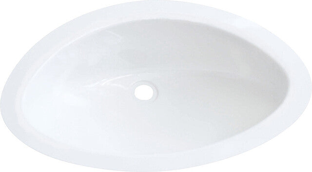Praustuvo įdėklas ovalus didelis 510 x 350 x 150 mm Spalva balta - blizgi