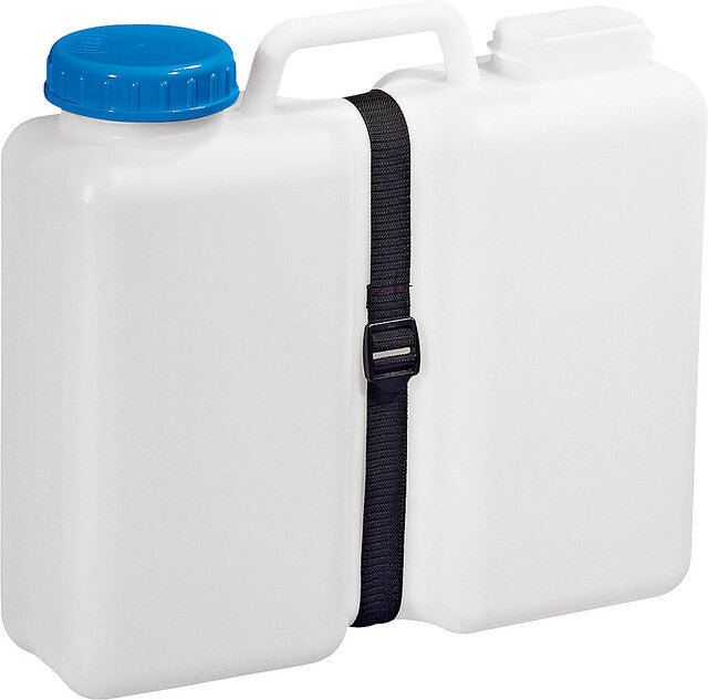 Plataus kaklo balionėlis Aqua Case su tvirtinimo dirželiu 1 m 13 l, 400 x 120 x 360 mm