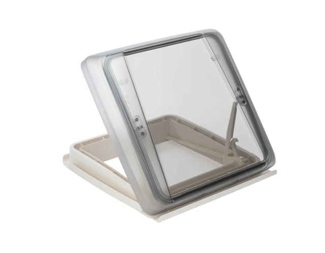 VisionStar roof hood MPK M pro 2 roof thickness 25 - 60 mm without ventilation colour white