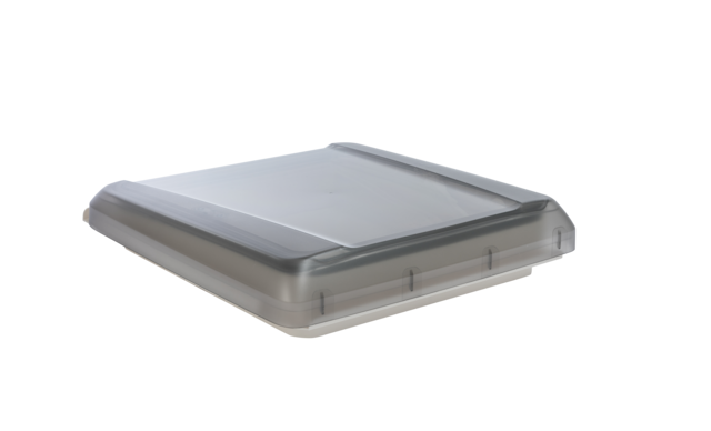 VisionStar roof hood MPK M pro 2 roof thickness 25 - 60 mm without ventilation colour white