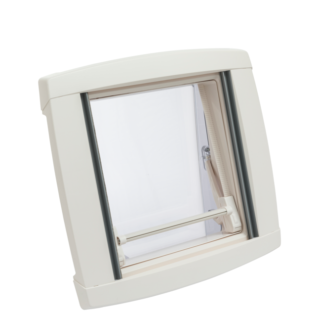 VisionStar roof hood MPK M pro 2 roof thickness 25 - 60 mm without ventilation colour white