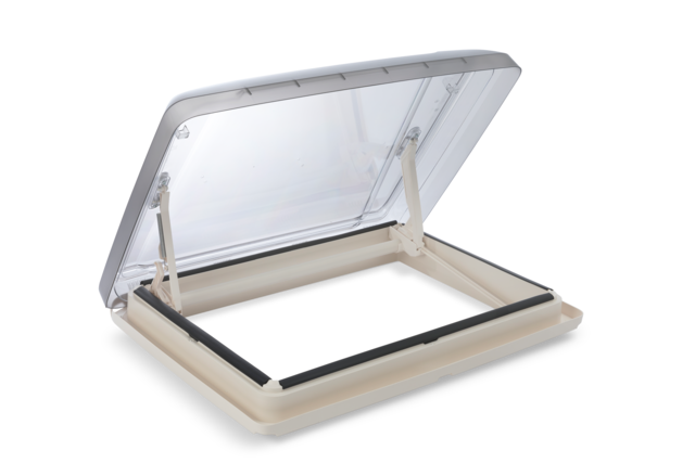 VisionStar L pro stogo gaubtas MPK Stogo storis 25 - 60 mm be ventiliacijos spalva balta