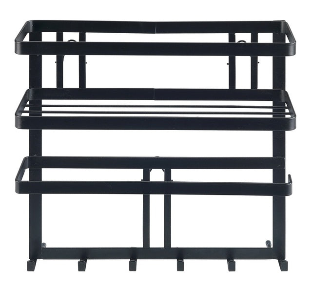 Multifunctional shelf WENKO Gala colour black