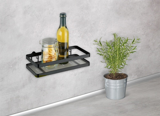 Universal shelf WENKO Gala colour black / grey