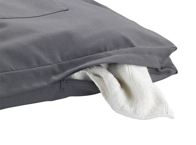 Over door laundry bag WENKO Canguro colour grey