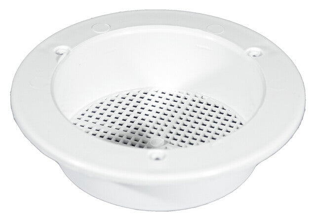 Roof ventilator H .D. Knorz Vertriebs-GmbH with internal grill 16 cm colour white