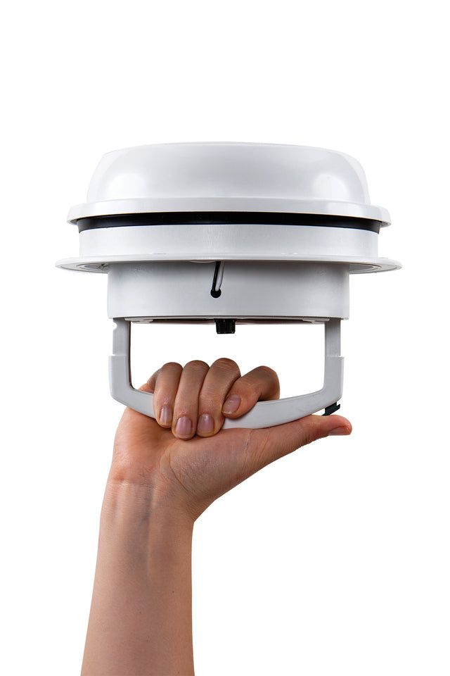 Roof fan MAXXAIR Maxxfan Dome Plus with LED Colour white