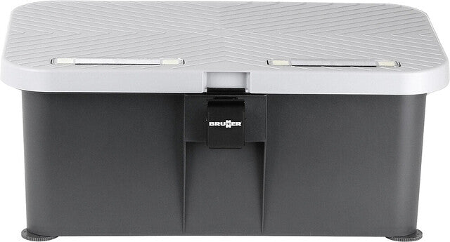 Boxstep BRUNNER Caravan step tread w/storage Colour grey