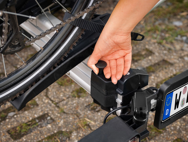 Bicycle rack LAS wing door coupling carrier SD260 Load capacity 60 kg, 2 bikes