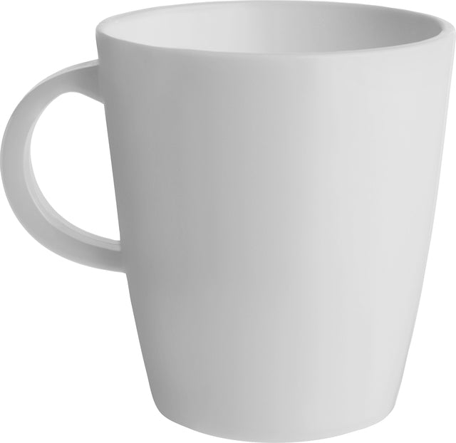 Puodelis BRUNNER Dolomit Stone Touch, 300 ml kol. baltas