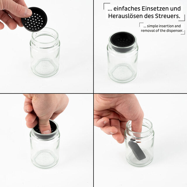 MIX insert for delicatessen food in magnetic jars