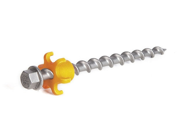 Sraigtinis kaištis Peggy Peg su fiksavimo veržle PEG & STOP Heavy Duty Turinys 4 vnt.