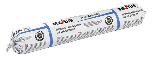 Sandariklis DEKALIN Dekaseal 8936 kiekis 0,56 l Spalva šviesiai pilka vamzdiniame maišelyje