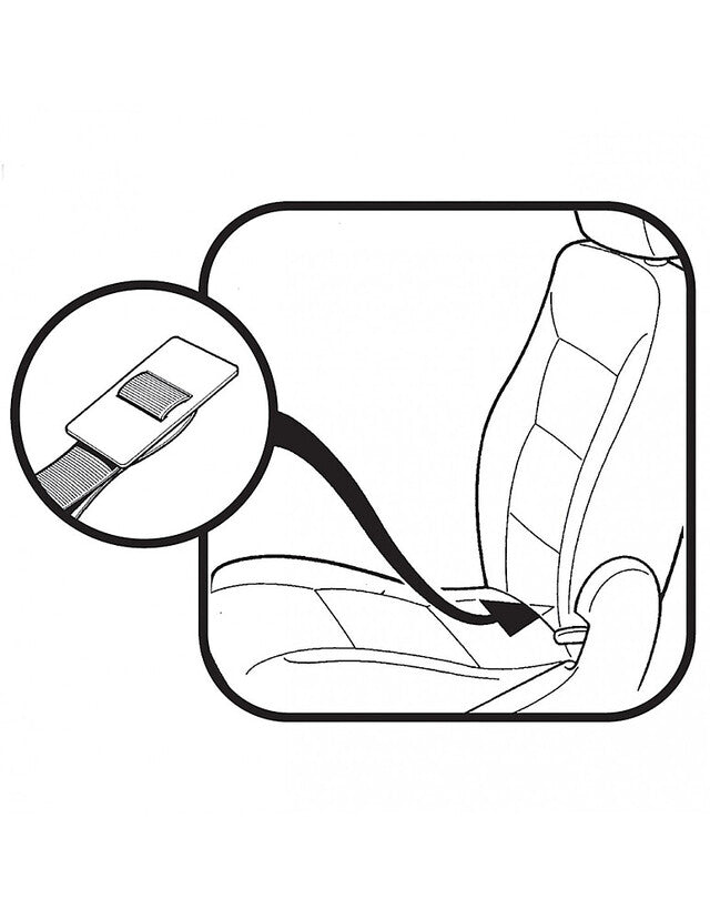 SITBACK chair support Air Fit Up fabric 3 D col. black