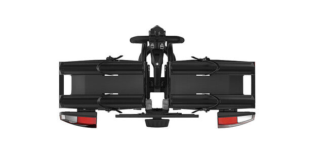 Rear-mounted bic. rack Atera Genio Pro Black Edition 2 bikes, load capacity 60 kg col. black