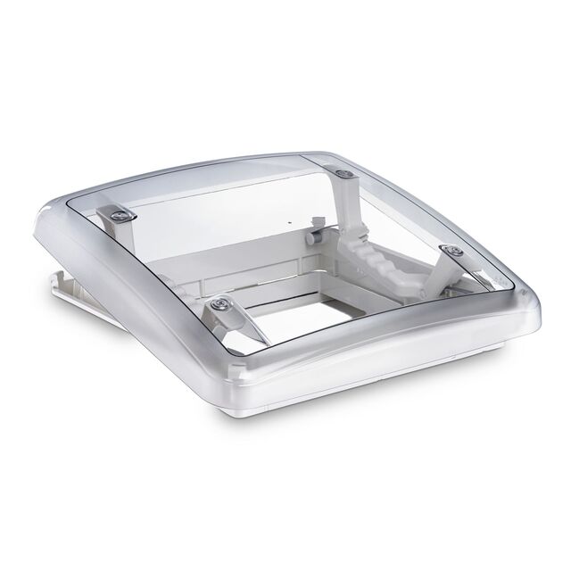 Stogo gaubtas DOMETIC Mini Heki S FL 43-60 mm Be priverstinės ventiliacijos Spalva RAL 9001