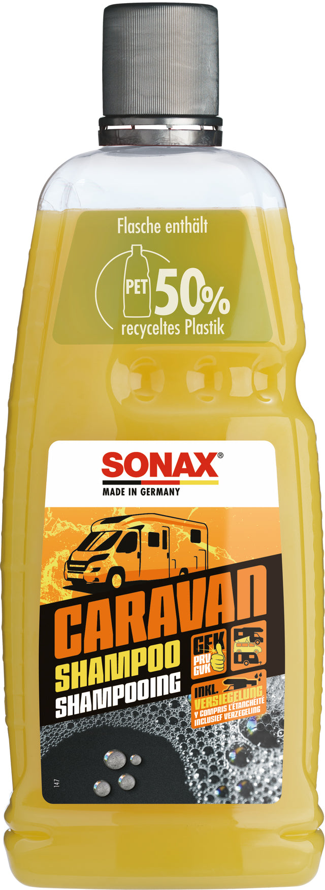 SONAX®CARAVAN plaukų šampūnas Sudėtis 1 l