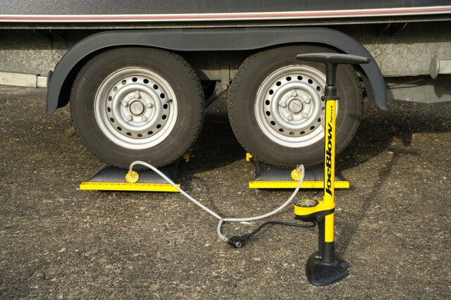 Tandeminė jungiamoji žarna Y-gabalas su Air-Lift dviguba ašimi