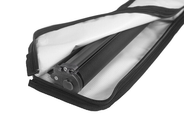 Glare protection for SunBreak awnings