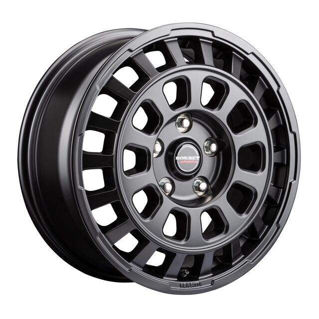 Alloy wheel CW7 7.5 x 18 inch black matt suitable for MAN TGE, VW Amarok/Crafter/E-Crafter/T5/T6/T7