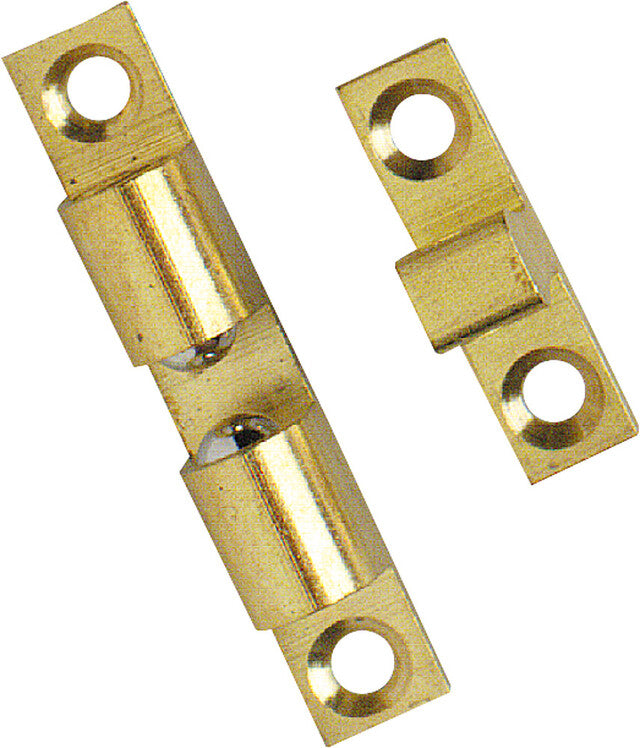 Doppelkugel-Schn„pper Messing 43 mm Inhalt 2 St ck