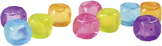 Plastikiniai ledo kubeliai Brunner Cool Cubes 10 vnt. Spalva rožinė, mėlyna, žalia, oranžinė