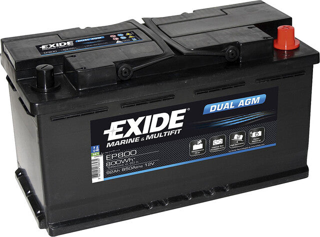 Baterija EXIDE Dual AGM EP 800