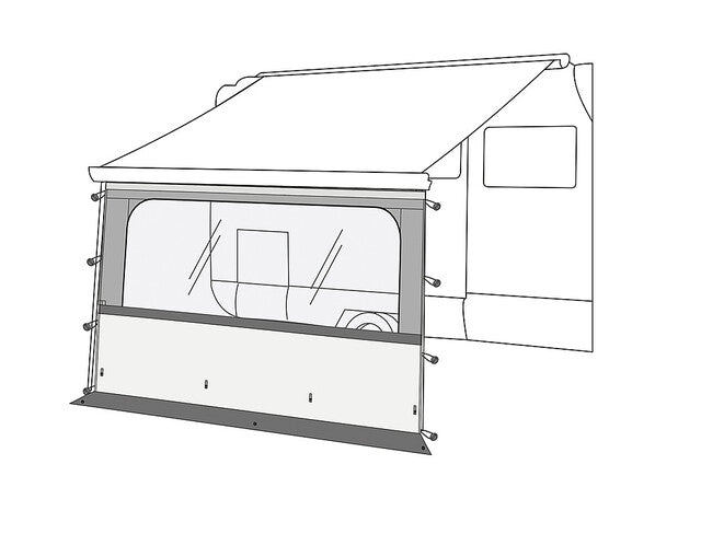 Fiamma front panel Blocker Pro 260 VAN 250 x 200 cm