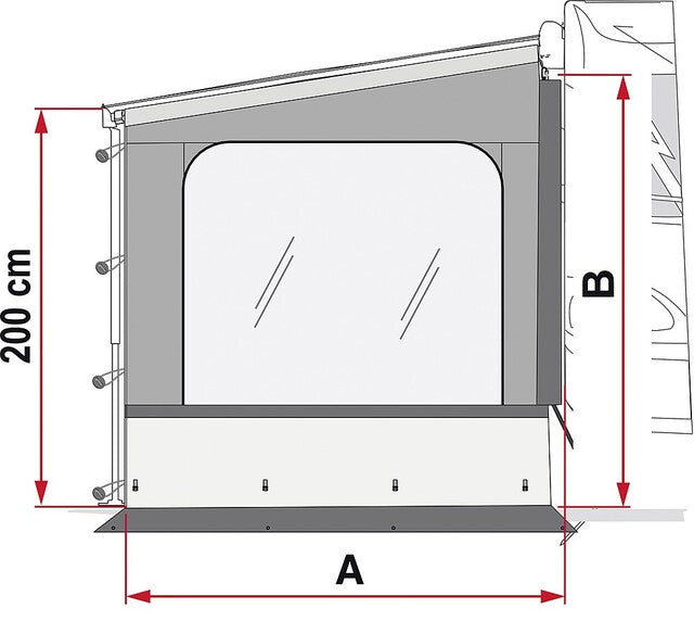 Side panel Fiamma Side W Pro Caravanstore / F35