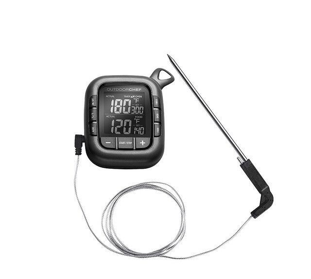BBQ termometras Outdoorchef Gourmet Check Col. juoda