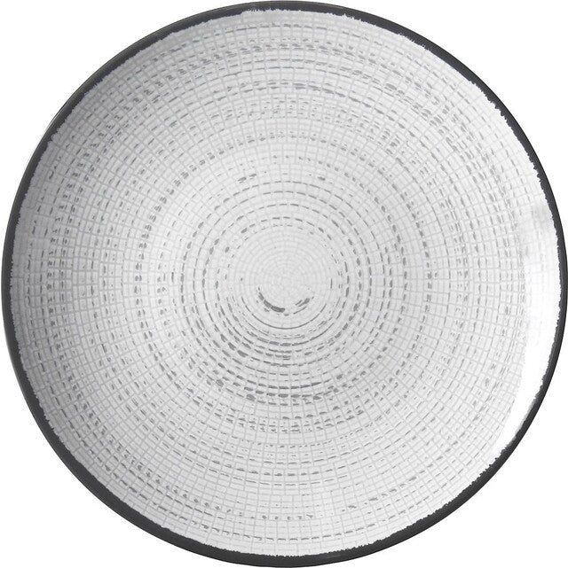 Plokštė Brunner Tivoli Diam. 25 cm balta/juoda