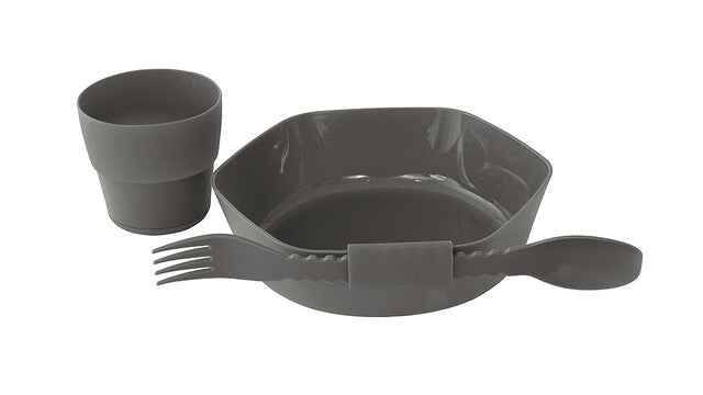 Cutlery set ROBENS Leaf Colour anthracite
