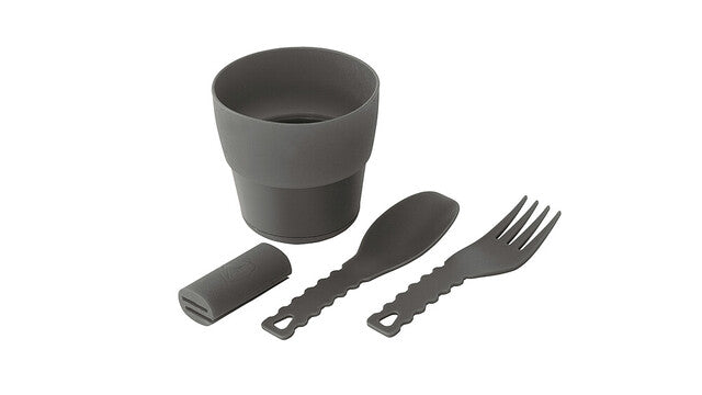 Cutlery set ROBENS Leaf Colour anthracite