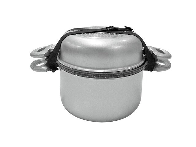 Pot set aluminium Gimex Silver Line 9 pcs.