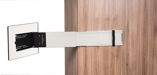 Sieninis laikiklis caratec Flex CFA102L ištraukiamas iš šono