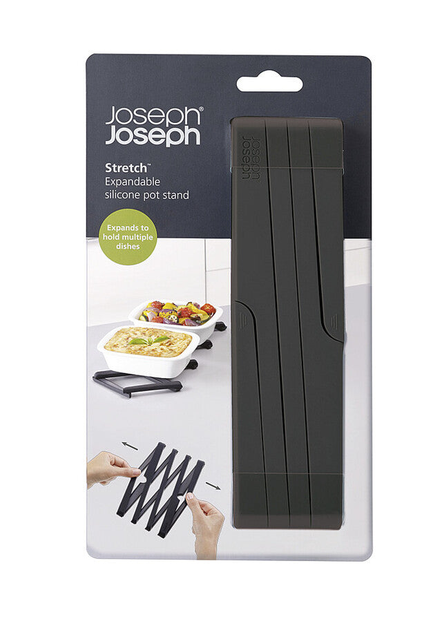 Stretch Silicone Pot Stand Joseph Joseph col. black