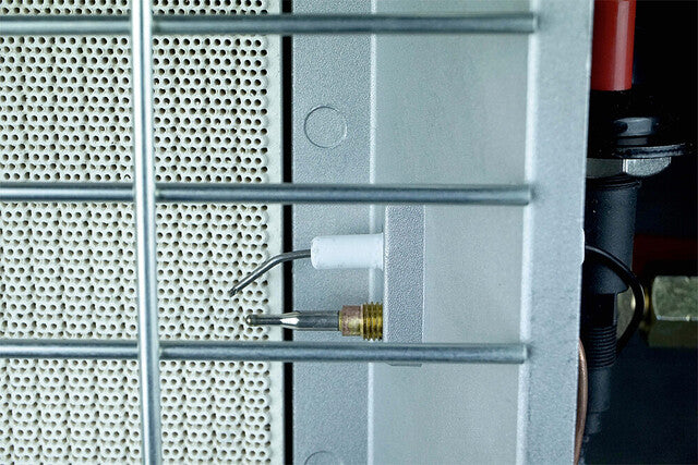 Infrared plug-in radiator BC 4200 PZ for operation outdoors